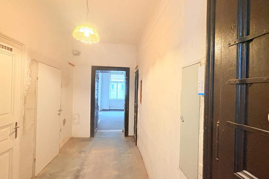 Chance nähe Servitenviertel / Clusiusgasse, sanierungsbedürftig, 47 m², Wohnung-kauf, 315.650,€, 1090 Wien 9., Alsergrund