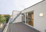 Sandleiten 64 | Klimatisierte 2-Zimmer-Dachgeschosswohnung mit Terrasse in Hofruhelage