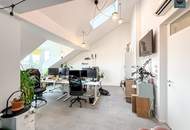 Stylisches Maisonette - Büro mit atemberaubender Dachterrasse nahe Naschmarkt! Garagen verfügbar!