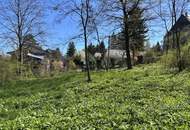 Platz für ein Einfamilien- oder Doppelhaus - Eigengrund am Ödberg in sonniger, grüner Umgebung