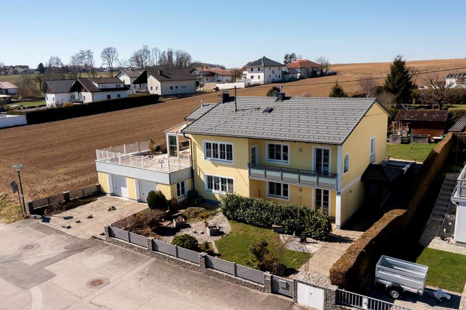 230 m² Wohn- und Nutzfläche – 1.036 m² Grundstück – SOFORT VERFÜGBAR! Gepflegtes Einfamilienhaus mit traumhaftem Garten in sonniger Ruhelage!, Haus-kauf, 520.000,€, 4502 Linz-Land