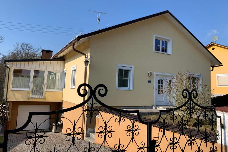 Gepflegtes Einfamilienhaus mit Wintergarten in ruhiger und sonniger Waldrandlage, Haus-kauf, 339.000,€, 4786 Schärding
