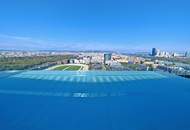 Grünblick beim Stadion