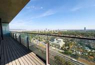 Modernes Apartment mit Weitblick und vielen Annehmlichkeiten (Concierge, Pool, Eventküchen usw.)