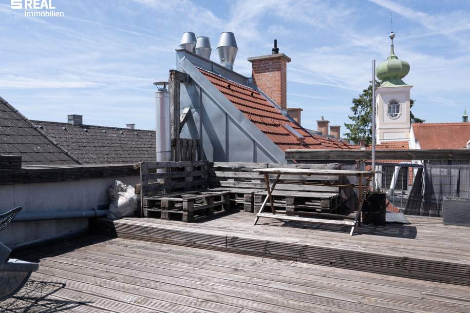 Maisonette-Dachterrassenwohnung in Innenstadtnähe, Wohnung-kauf, 210.000,€, 2700 Wiener Neustadt(Stadt)