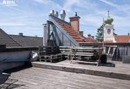 Interessante Maisonette-Dachterrassenwohnung in Innenstadtnähe - 77,86m², 3 Zi., 7,2m² Loggia plus 18m² Dachterrasse!