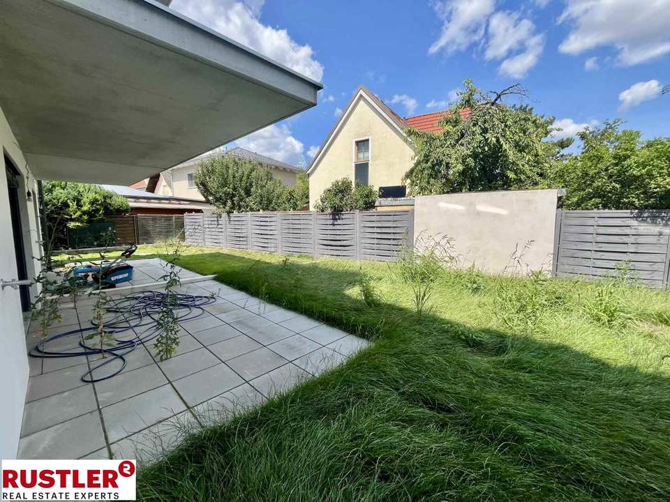 Erstbezug! Hochwertige 2-Zimmer Gartenwohnung in ruhiger Lage - zu verkaufen