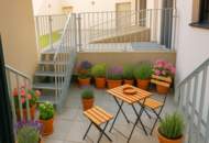 Erdgeschoß! 2-Zimmer-Wohnung mit Terrasse! – urban & naturnah in Penzing