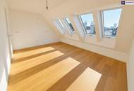 Preisreduktion! Genießen Sie den Weitblick über die Dächer Wiens – 3-Zimmer-Dachgeschosswohnung mit sonnigem Balkon - nahe Hauptbahnhof