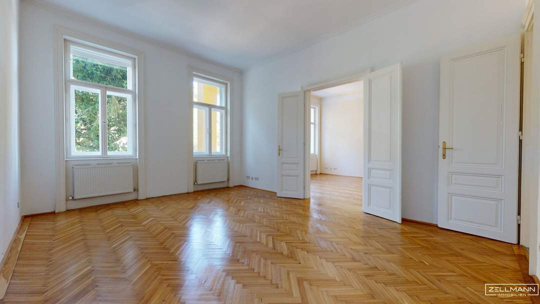 GERSTHOF | helle Altbauwohnung mit Terrasse | 4 Zimmer | ZELLMANN IMMOBILIEN