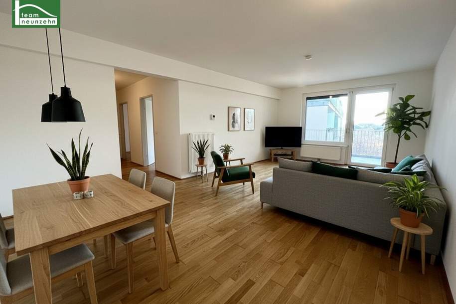 Hochwertige 3-Zimmer Wohnung an der Prager Straße! Top Infrastruktur, Straßenbahn, S-Bahn und Grünflächen in der Umgebung!, Wohnung-miete, 1.395,00,€, 1210 Wien 21., Floridsdorf