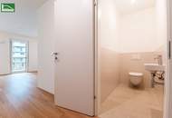 Geräumige 2.Zimmer im "grünen Hirschfeld" - Provisionsfreier Erstbezug mit Balkon und hervorragender Ausstattung!