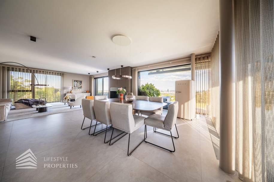 Exklusive 4-Zimmer Wohnung mit großflächigem Balkon mit Traumblick über Wien, Wohnung-kauf, 3.600.000,€, 1190 Wien 19., Döbling