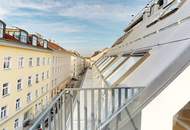 Neubau DG-Terrassenwohnung in Ruhelage | PKW-Stellplatz | 3 Min. zum Kutschkermarkt und zur U6 | 2 Min. zum Aumannplatz