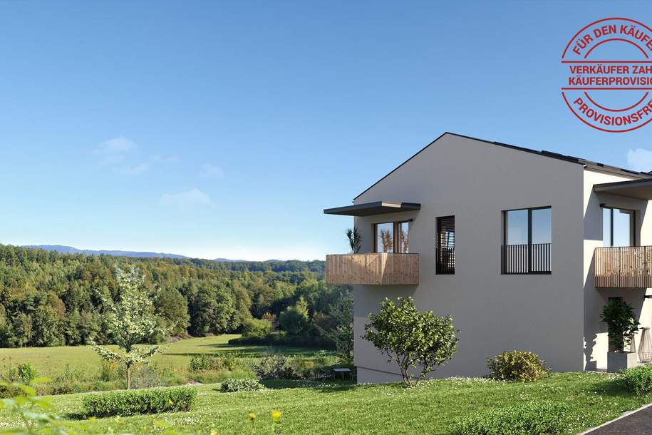 Neubau-Traum im Grünen: Moderne 4-Zimmer-Wohnung mit Schöcklblick bei Graz, Wohnung-kauf, 569.000,€, 8010 Graz(Stadt)