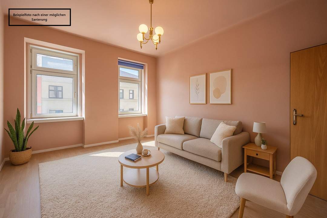 ++NEU++ Kreatives Projekt gesucht? 1,5-Zimmer Altbauwohnung mit Charme und Potenzial