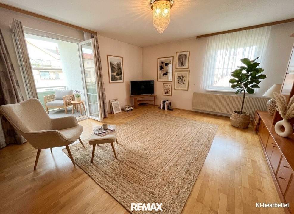 3-Zimmer Wohnung mit Loggia, Tiefgaragenplatz und Kellerabteil! Nähe Stadtzentrum und Bahnhof!