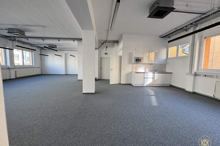 Erstbezug nach Renovierung: Hochwertiges Büro zentral im 10. Bezirk, Gewerbeobjekt-miete, 2.681,25,€, 1100 Wien 10., Favoriten