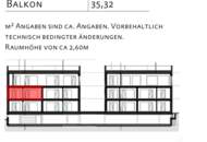 Erstbezug! 3-Zimmer-Mietwohnung mit 2 Balkonen - ideal für Familien &amp; Paare mit Extraraum