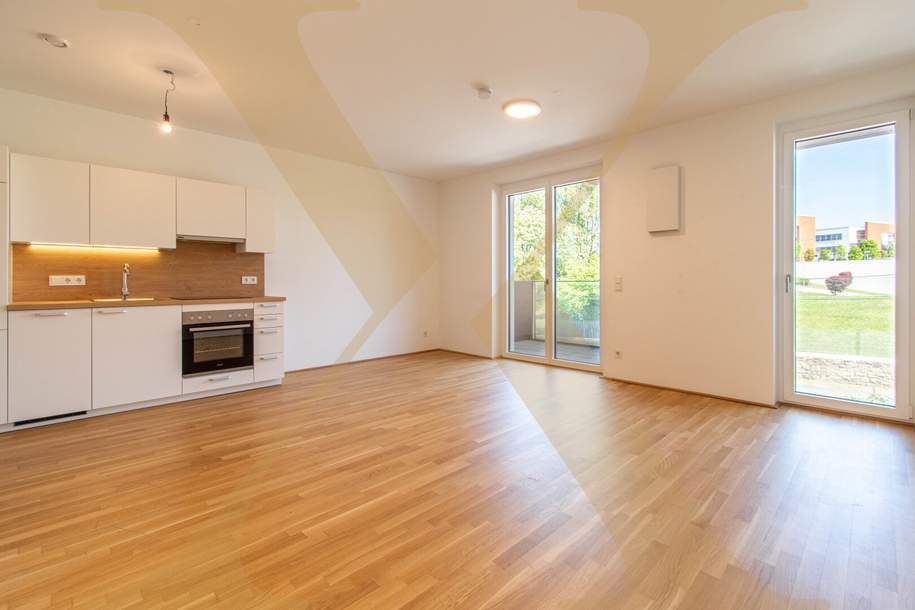 Moderne 1-Zimmer-Wohnung mit großzügigem Balkon in Linzer Zentrumslage zu vermieten!, Wohnung-miete, 621,28,€, 4020 Linz(Stadt)