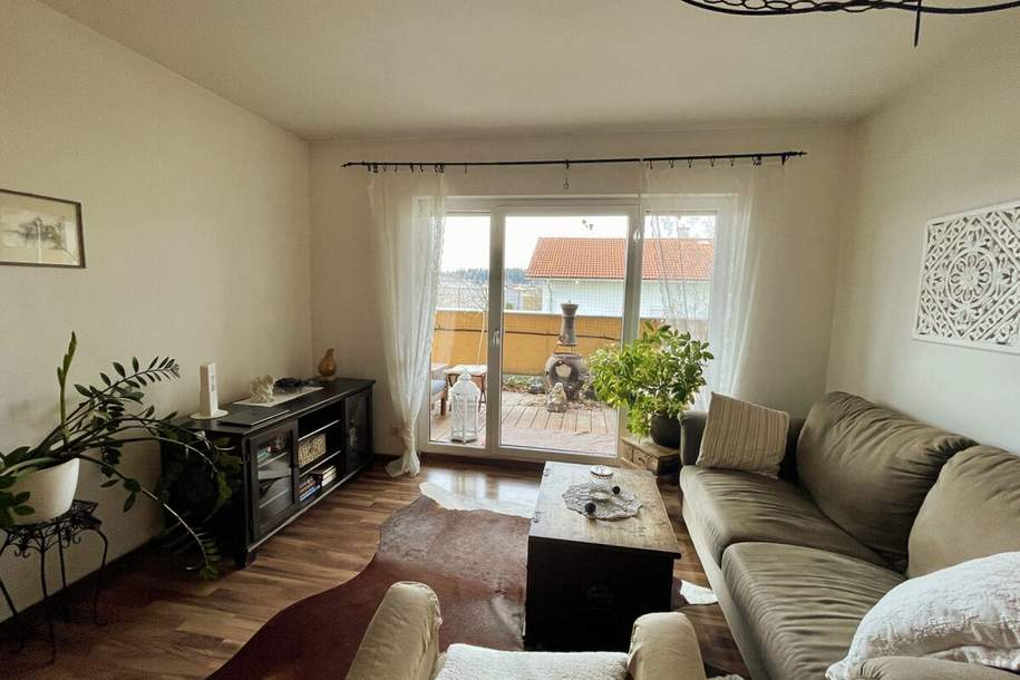 Neuwertige Wohnung mit guter Aufteilung - 2 Carports - ein Raum mit extra Zugang für (Home)Office!, Wohnung-kauf, 298.000,€, 8054 Graz-Umgebung