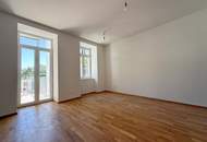 NEUER PREIS - SOMMERAKTION | 3-Zimmer Altbauwohnung mit großem innenhofseitigem Balkon im 1. Liftstock | ERSTBEZUG NACH SANIERUNG