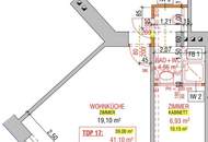 Attraktive, vollmöblierte 2-Zimmerwohnung in ausgezeichneter Lage in Wien-Meidling
