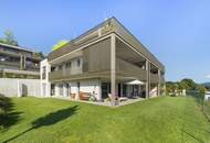 Neuwertige Gartenwohnung mit faszinierendem Seeblick