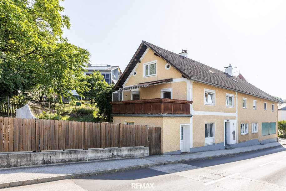 Attraktive Gewerbeimmobilie mit Wohnungseinheiten, Mitarbeiterzimmern und vielseitigen Nutzungsmöglichkeiten, Haus-kauf, 449.000,€, 4201 Urfahr-Umgebung
