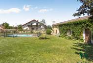 Landhausanwesen mit Pool, Gästehaus, Einliegerwohnung und parkähnlichem Garten