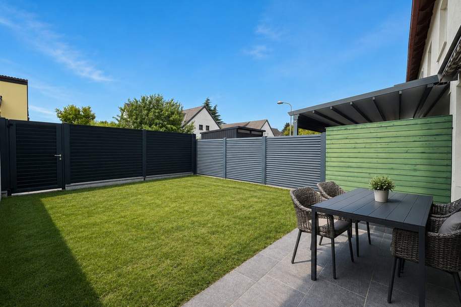 Familientrubel | 5 Schlafzimmer | Südwest-Terrasse und eigener Garten | Spielplatz und Badeteich ums Eck | Tiefgaragenstellplatz, Haus-kauf, 649.000,€, 1220 Wien 22., Donaustadt