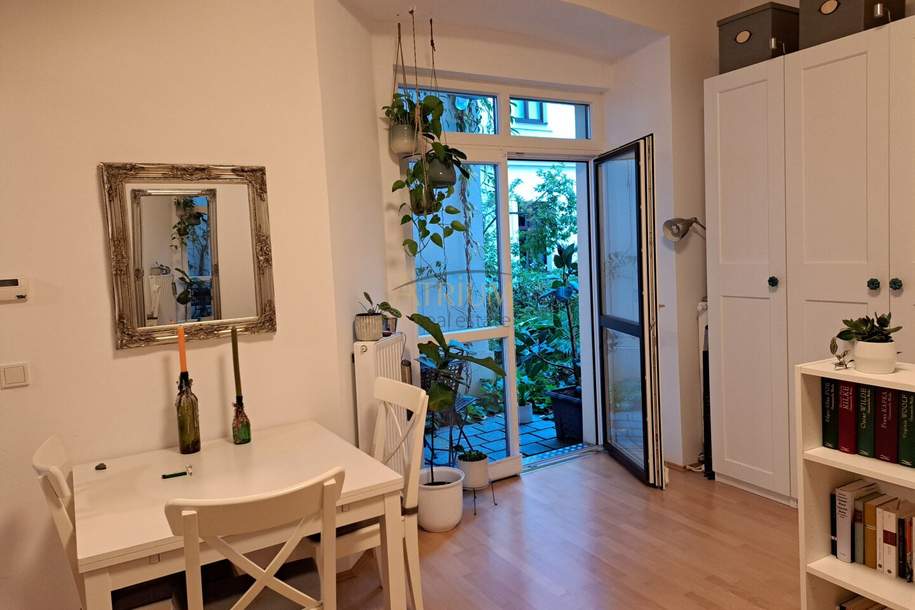 Mietkaufmodell mit verbindlichem Kauf – Reizvolle 1-Zimmer-Wohnung im Biedermeierhaus, Wohnung-miete, 890,00,€, 1090 Wien 9., Alsergrund