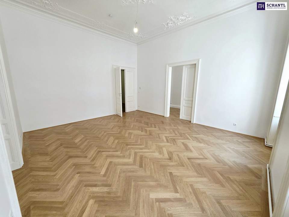 Altbauflair in 1090 Wien mit viel Platz! 5 Zimmer + Stuck + Flügeltüren + Traumhaftes Altbauhaus + Hohe Räume + Tolle Lage beim Liechtensteinpark + Beste Infrastruktur!