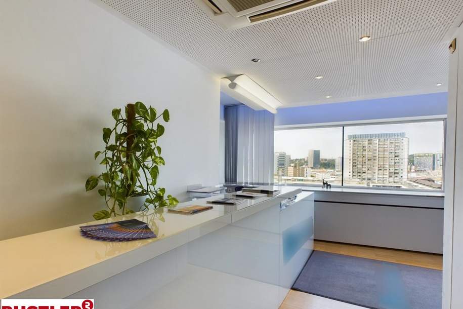 Attraktive Büroräumlichkeit im CityTower Linz – Ihr neues Büro mit perfekter Anbindung, Gewerbeobjekt-miete, 4.184,85,€, 4020 Linz(Stadt)