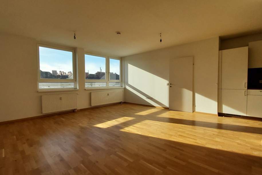 Schöne 2-Zimmer Wohnung bei der Millenium City!, Wohnung-miete, 898,67,€, 1200 Wien 20., Brigittenau