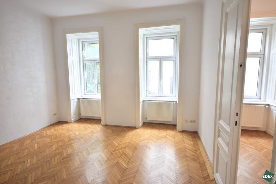 Schöner 3-Zimmer-Altbau in Hofruhelage, Wohnung-miete, 1.766,68,€, 1060 Wien 6., Mariahilf