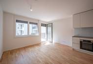 +.+ASG+.+ IV-Qualitatives Wohnen in urbaner Lage: hochwertiger 1-Zimmer ERSTBEZUG mit Balkon! Provisionsfrei