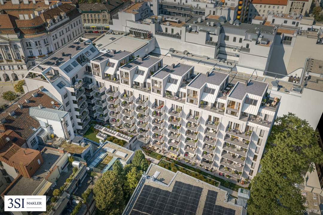 Stilvolles Wohnen mit Loggia im Neubau