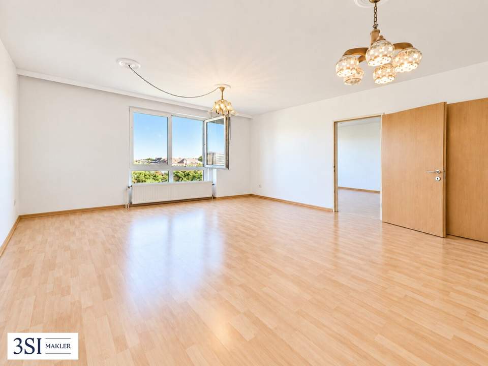 Befristet vermietete 2-Zimmer-Wohnung mit Grünblick zum Waldmüllerpark in ruhiger Lage des 10. Bezirks