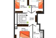Hietzing/UBahn für Familien-oder WG! DG-Maisonette zu mieten!