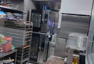 Charmantes Cafe/Bar + Bäckerei + mit großen Schanigarten + 51 m² Wohnung + komplett Küche für Catering + Kühlhaus