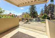 Provisionsfrei: Klimatisiertes Dachgeschoss Maisonette Apartment mit 2 Balkonen und großer Dachterrasse in Bestlage von Grinzing! Garage verfügbar!