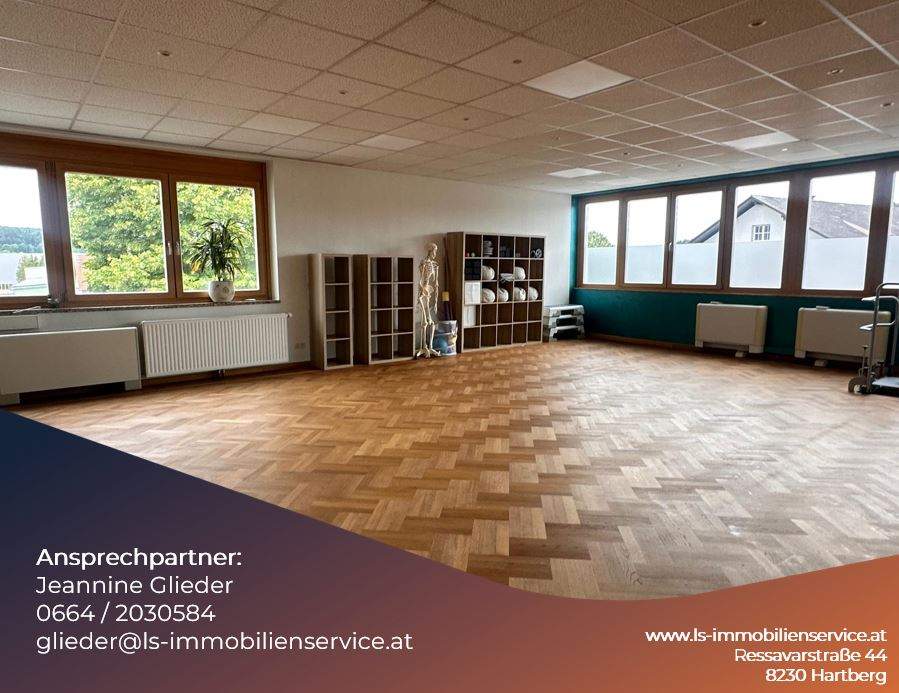 Viel Platz für Bewegung! Großzügiger Praxis- oder Seminarraum in Sebersdorf!