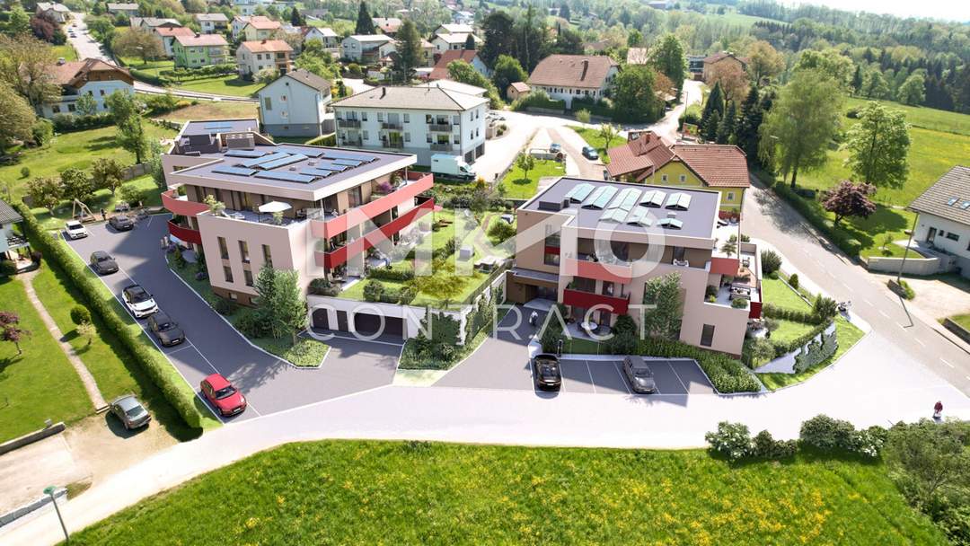 Gemütliche Singlewohnung in den STADTTERRASSEN PEUERBACH - provisionsfrei! ** JETZT FRÜHKÄUFER-RABATT!**