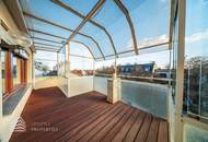 Leben über den Dächern Wiens: 110 m²-Terrassenwohnung mit Dachterrasse, Weitblick & Lift bis in die Wohnung – perfekt für WGs