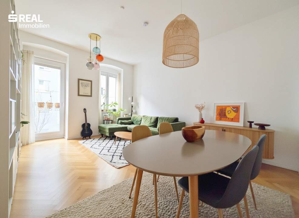 Moderne 2-Zimmer Wohnung im revitalisierten Altbau