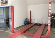 ZU VERMIETEN: Renoviertes Einfamilienhaus mit Autowerkstatt!