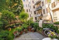 4-Zimmer Garten Apartment mit ruhiger Innenhofterrasse | teilweise möbliert