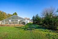 Gärtnerei nahe Tulln &amp; Wien: Betriebsimmobilie mit Glashäusern, Außenflächen, Lagerhalle und Wohnhaus