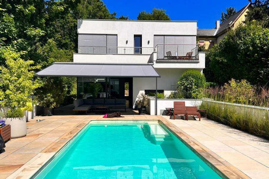 Exklusive Villa mit Möglichkeit für Praxis oder Office mit Pool! Nähe Wien, Haus-kauf, 2.149.000,€, 2371 Mödling